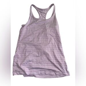 GAP Lavender Striped Tank Top